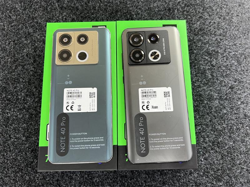 Смартфон Note 40 Pro: 5G Android-смартфон 24 ГБ + 256 ГБ с чипом MediaTek