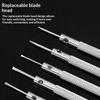 1/2/3/Set 0.8-1.6mm Steel Screwdriver For Watch Repairing Portable Watch Tools Band Removal With Mini Link Pins Watchmaker Tools
