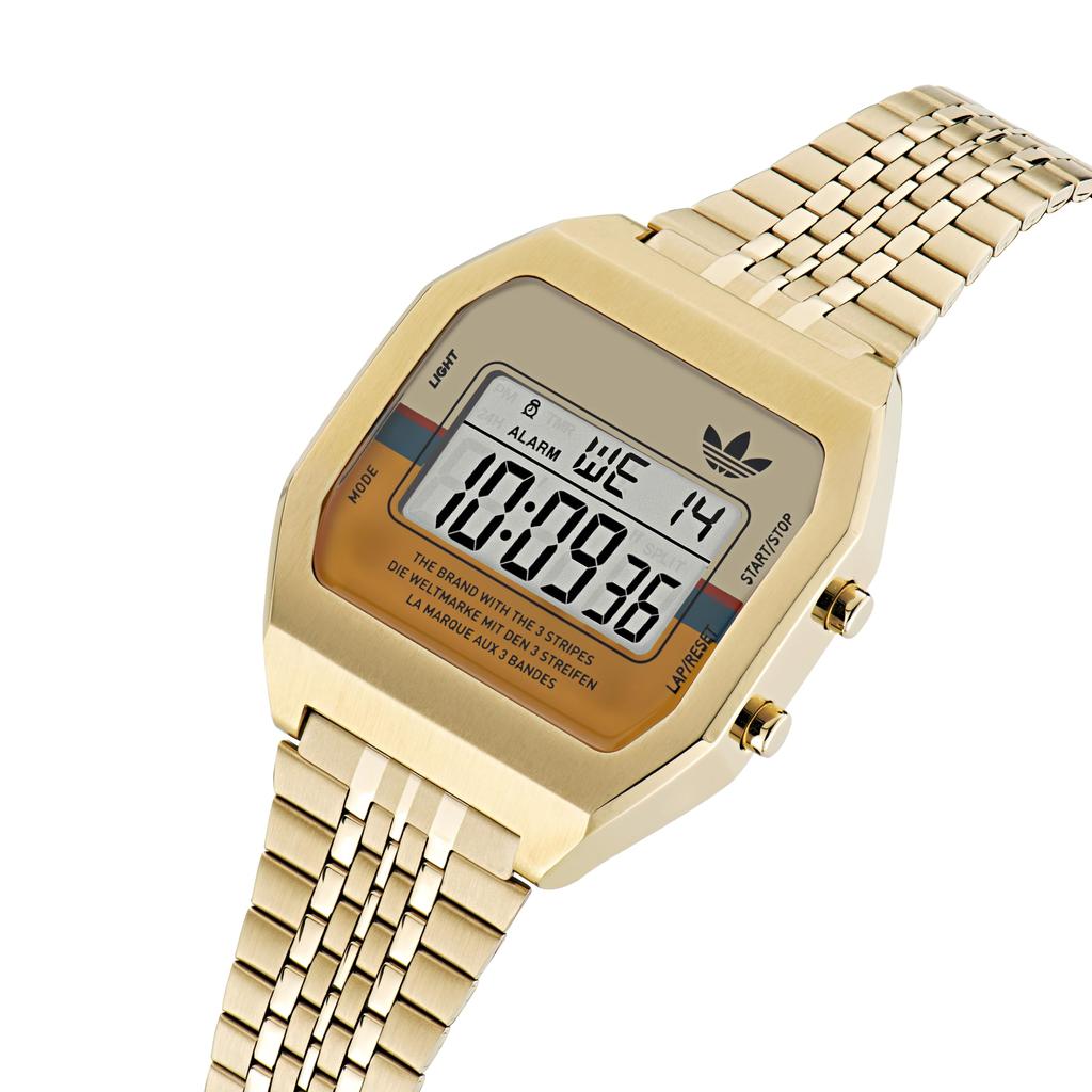 Оригинальные часы DIGITAL TWO AOST23555 Gold [Adidas Swatch] [Товар]