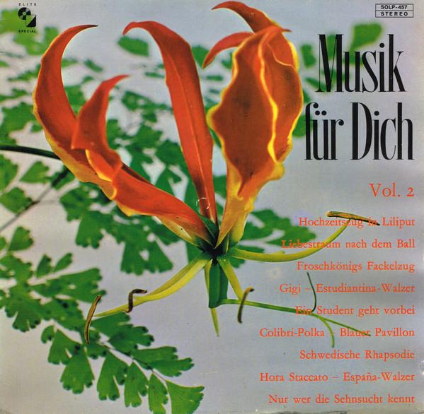 LP Record VARIOUS - Musik Für Dich Vol. 2 SOLP457 ELITE SPECIAL Germany Jazz Used
