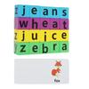Letter Learning Wooden Puzzle Game Alphabet Spelling Game Letter Spelling Block English Words Card