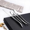 Dinnerware 18/10 Mirror Cutlery Set Stainless Steel Silverware Flatware Set Dinner Knife Fork Spoons Tableware For Home Kitchen