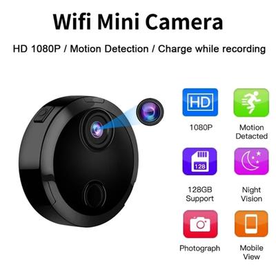Мини HD камера WiFi беспроводная камера видеонаблюдения ночное видение пульт дистанционного управления умный домашний видеорегистратор для дома и улицы