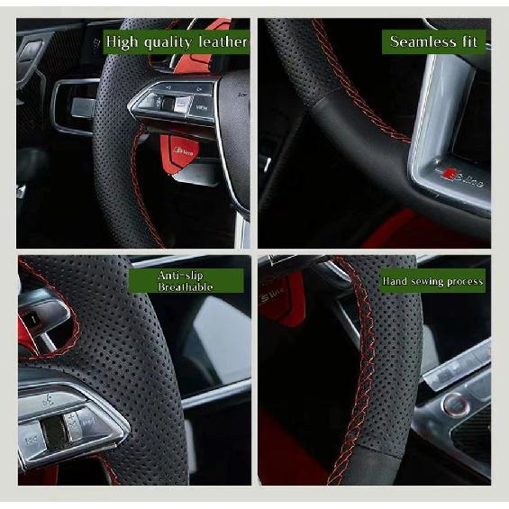 Car Steering Wheel Cover For Hyundai ix25 2014 -2018 Creta 2016-2018 Car Accessory Customized Original Steering Wheel Braid