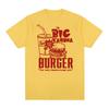 Pulp Fiction 2 Directed By Quentin Tarantino T Shirt The Big Kahuna Burger Print T-shirt Men Women Retro Casual Oversized Tshirt