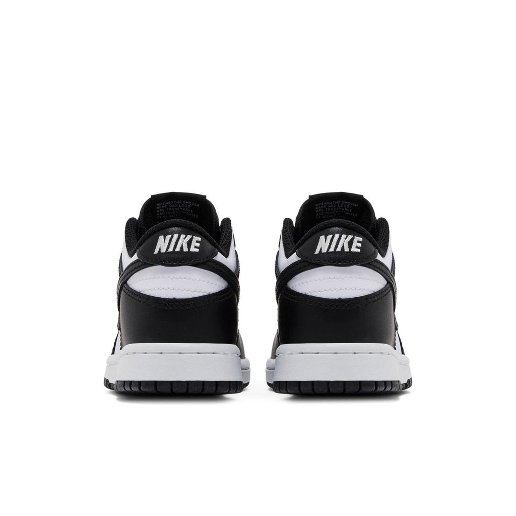 Nike Dunk Low PreSchool 'Black White' (Unisex) White / Black / White Kids' Skateboarding Shoes CW1588 100