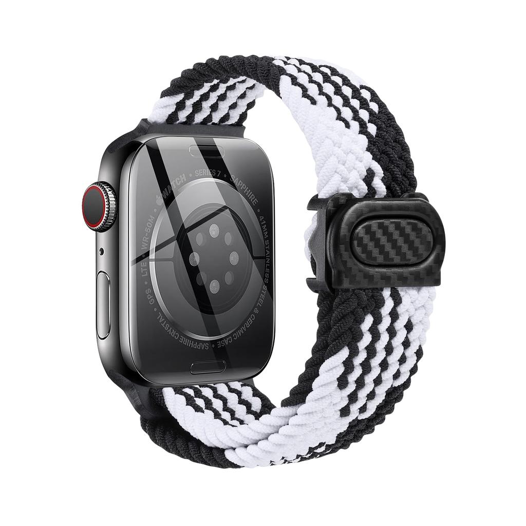 Плетеный ремешок для Apple Watch Series 10 9 8 7 6 5 4 se Ultra 2 49мм 46мм 42мм 44мм 40мм 45мм 41мм Correa Браслет Ремешки iWatch
