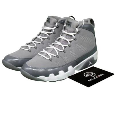 Air 9 “Cool Grey” Mid Ретро Баскетбольные Мужские Серые HV4794-011