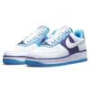 NBA x Nike Air Force 1 07 LV8 75-летие - Lakers Мужские кроссовки Белый Побережье Полевой-Пурпурный DC8874-101