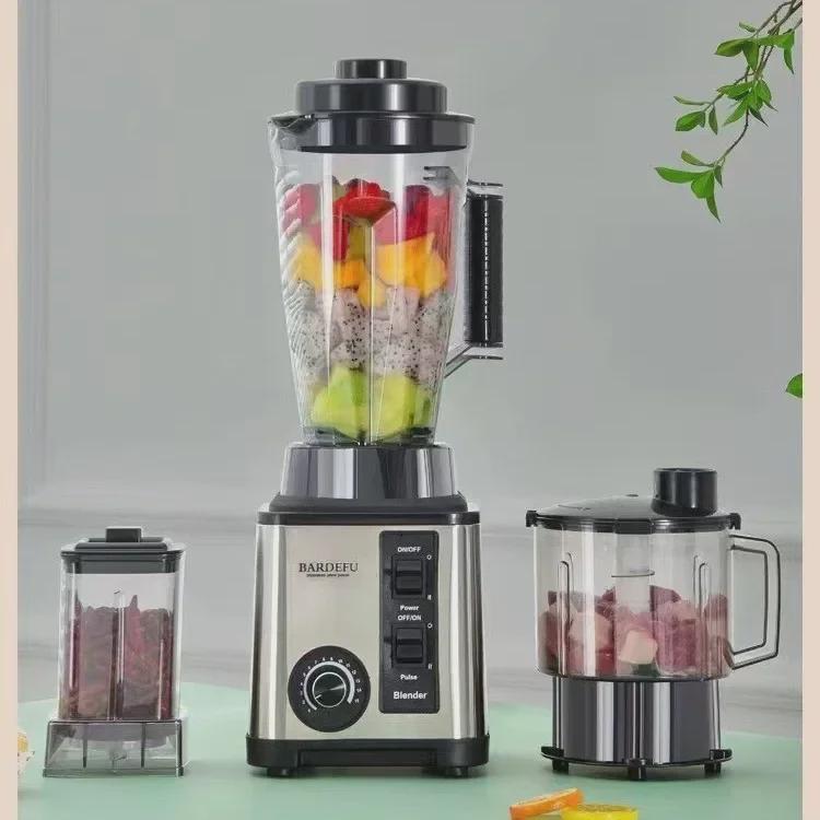 Многофункциональный мощный блендер с двумя чашами для домашней кухни