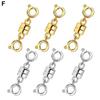 6Pcs Magnetic Necklace Clasp with Lobster Clasp Jewelry Connecting Buckle Necklaces Extender Bracelet Closure DIY Crafts
