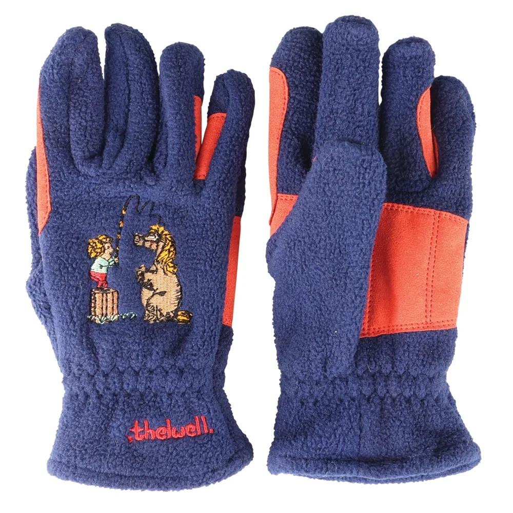 Hy Childrens/Kids Thelwell Collection Practice Makes Perfect Fleece Riding Gloves