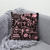 Singer M-Melanie Portals Pillow Case Soft Cushion Cases for Farmhouse Sofa Decor Home Decorations and Protector Pillow Case