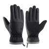 Screen Outdoor Sport Autumn Winter Thick Plush Full Finger Mittens Furry Warm Mitts Men Gloves