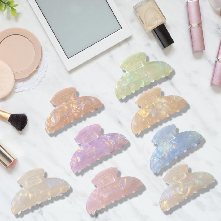 Практичный ацетатный зажим для волос Модный аксессуар для волос для создания стильных образов на любой случай для женщин и девушек