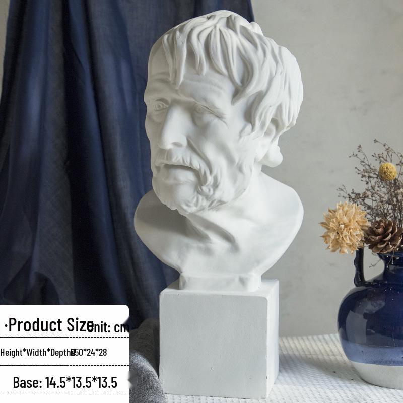 Набор геометрических скульптур из гипса для искусства и фотографии