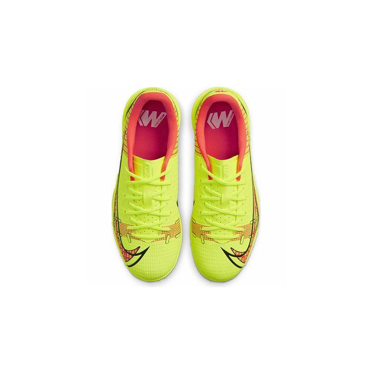 Nike Детские кроссовки Mercurial Vapor 14 Academy TF GS Motivation Pack Желтый Вольт Ярко-Малиновый CV0822-760