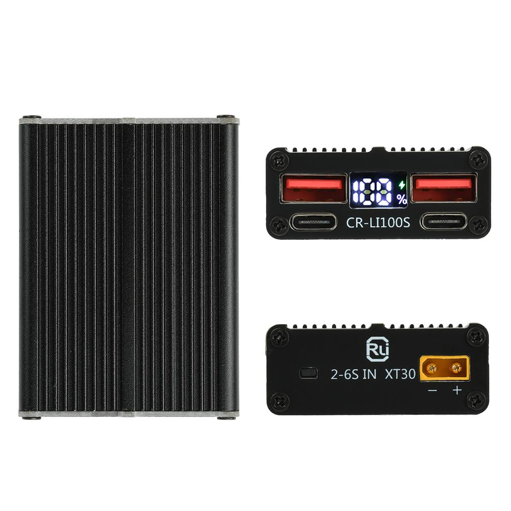 2-7S 100W Fast Charging Module Backup Power DIY Mainboard TYPE-C USB XT60 XT30 Compatible with Lithium Iron Phosphate Batteries