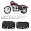 Аксессуары для мотоциклов CNC для Harley Road King: Крышки переднего тормоза и масляного насоса
