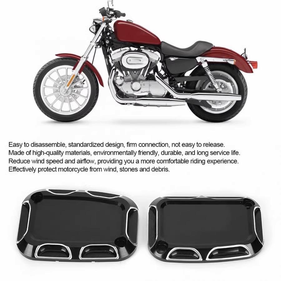 Аксессуары для мотоциклов CNC для Harley Road King: Крышки переднего тормоза и масляного насоса