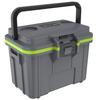 Pelican 8QT Personal Cooler Dry Box & (Dark Gray/Green)