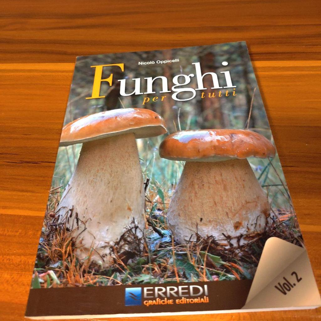 [USED] Funghi per tutti Vol. 1 Mushroom encyclopedia English book