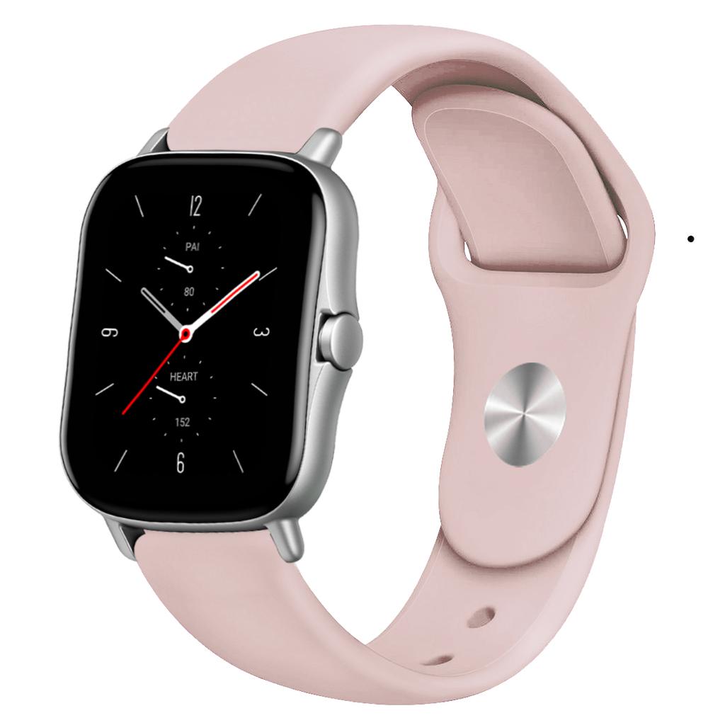 20 мм/22 мм ремешки для часов для Amazfit GTS 4/3/2/2e/Mini/GTR 42 мм/GTR 4/3 Pro Силиконовый браслет Amazfit helio/balance 2 bip 5 6 ремешок