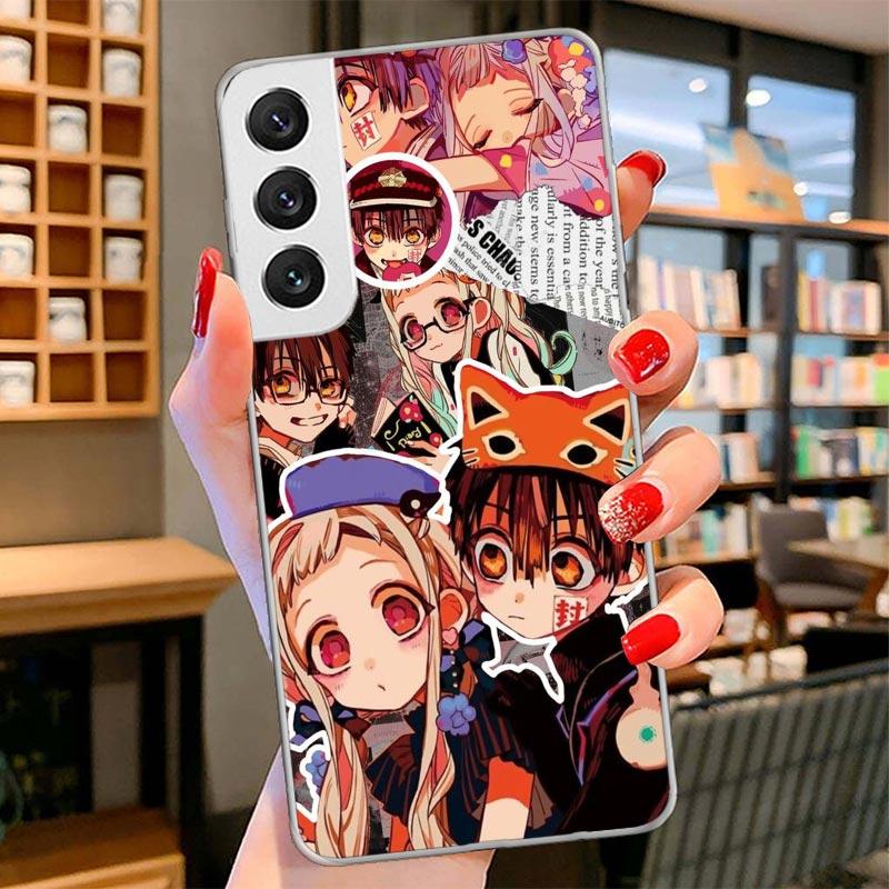 Чехол для телефона Hanako-san из Туалета Аниме для Samsung Galaxy S26 S25 Edge S24 Ultra S23 S22 Plus S21 S20 FE Мягкий Fundas Она