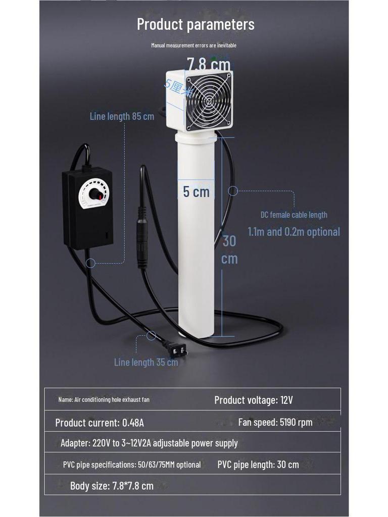 Очиститель воздуха и вентилятор: Установка без перфорации, удаление запахов и формальдегида, насыщение кислородом спален