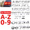 Автомобили, автозапчасти, значок, эмблема автомобиля, наклейки, авто украшение, наклейка, номер, самоклеящаяся буква