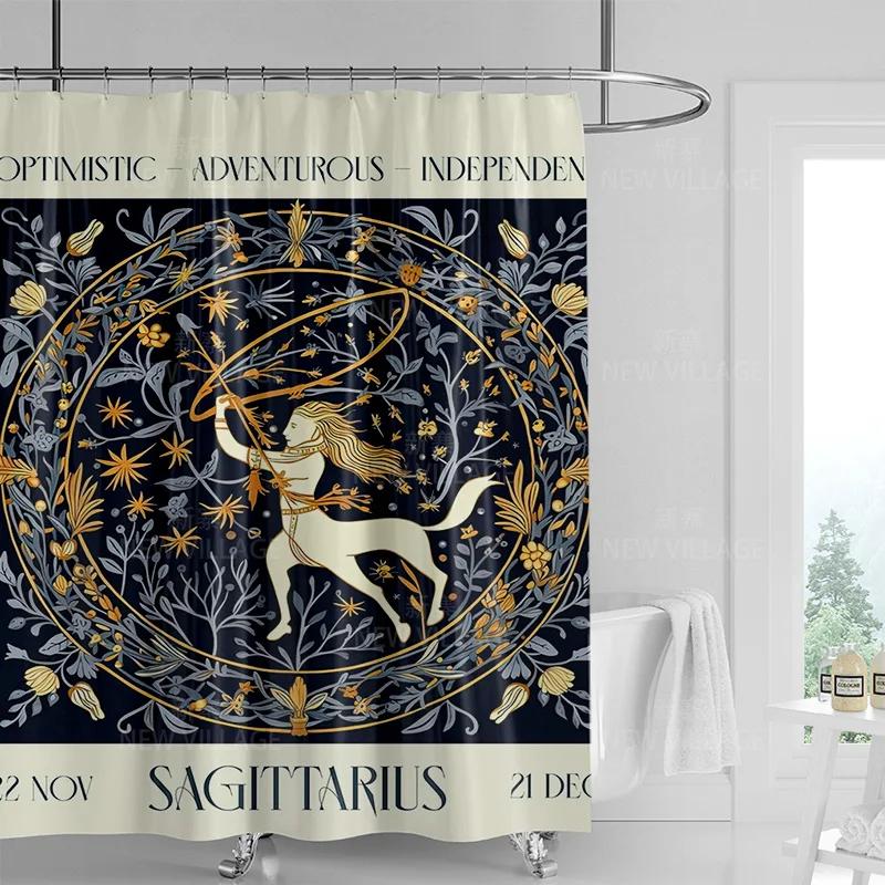 Абстрактная геометрическая граффити шторка для душа скандинавский минимализм водонепроницаемая тканевая занавеска для ванной шторка для душа 180x200