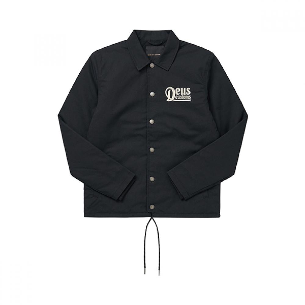 DeuS Ex Machina Biarritz AddreSS Куртка-коуч мужская Dmf236996 Blk