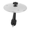2 Pcs Car Cymbal Silver Clear Sound Small Car Crash Cymbal Air Vent Decor for Drummers Music Lovers
