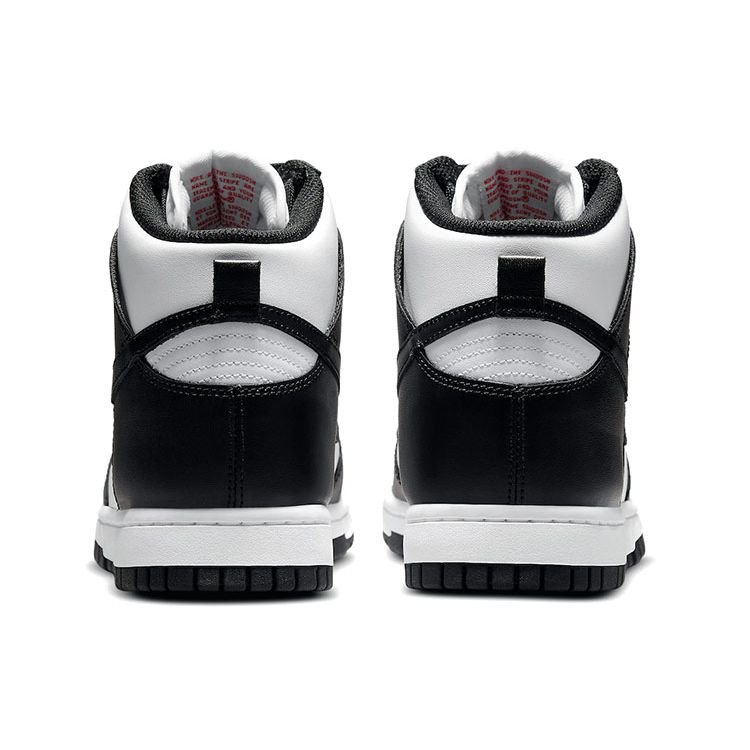 Nike Dunk High Черно-белые женские кроссовки University-Red DD1869-103