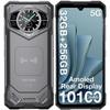 Doogee Защищенный смартфон S200 5G, 32 ГБ + 256 ГБ / 2 ТБ, 10100 мАч / 33 Вт, 1,32-дюймовый AMOLED-дисплей на задней панели, 6,72” FHD+/120 Гц, 100 МП + 20 МП