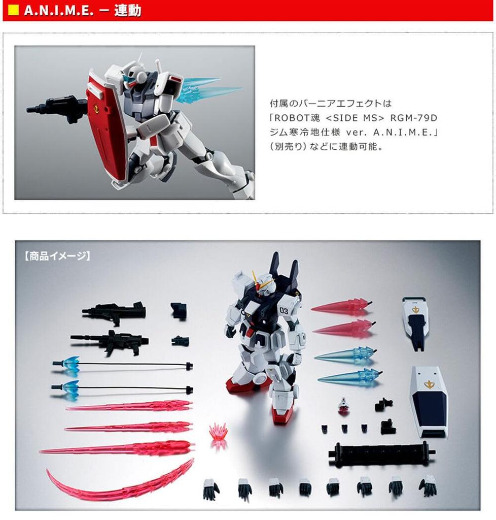 ROBOT SPIRITS SIDE MS Blue Destiny Unit 3 RX-79BD-3 версия. АНИМЕ.