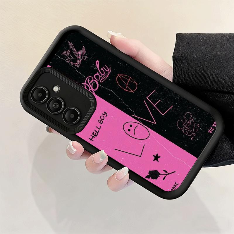 Чехол для телефона для Samsung Galaxy A17 A16 A15 A14 A13 Lil Peep Hellboy Love A56 A36 A26 A55 A35 A25 A54 A34 A24 A53 A33 A23 A07 A06