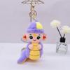 Kawaii Chinese Style Snake Year Creative Key Chain New Year Snake Red/Green Cartoon Animal Pendant Gifts