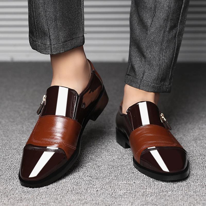 Zapatos Para Hombre Мужская обувь для общения Роскошные мужские туфли из кожи Модная мужская обувь на плоской подошве Итальянская деловая повседневная обувь Лоферы