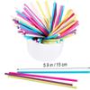 100pcs Paper Lollipop Sucker Sticks for Cake Pops Candy Popcake Stick 6-Inch by 5/32-Inch 150*3.5mm