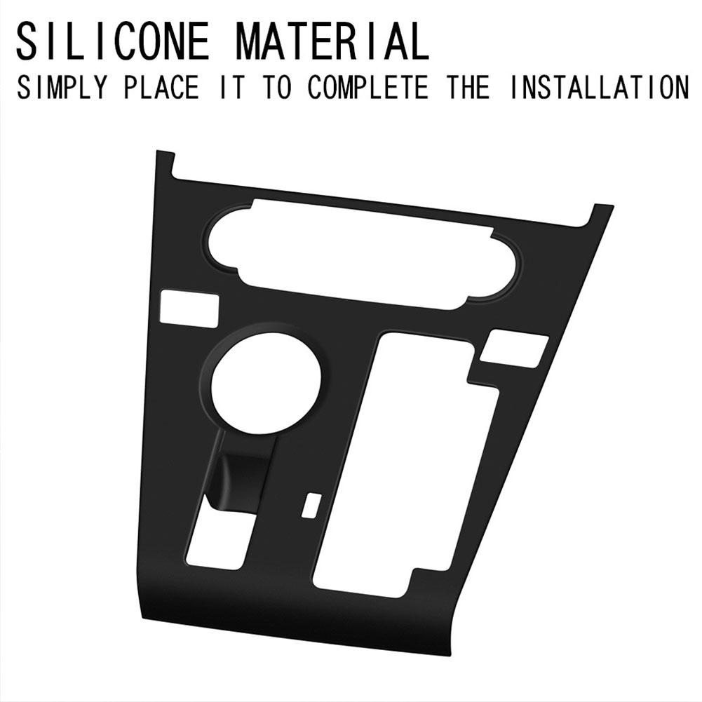 Панель переключения передач для 23 Mitsubishi Delica D:5 Силиконовых Аксессуаров Интерьера Накладка на Панель Коробки Переключения Передач