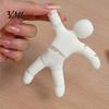 Handheld Stress Buster Toy 3D Printed Action Figure, Multiple Pose Articulated Flexible Decompression Figurine, Collectable Robot Figures for