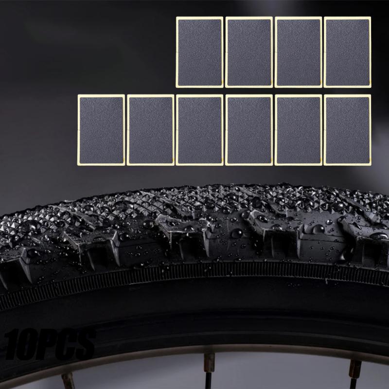 30/10 шт. заплатки для ремонта шин автомобиля, мотоцикла, велосипеда, инструменты для ремонта шин, защитный клей без клея, быстросохнущий велосипедный заплатка для шин