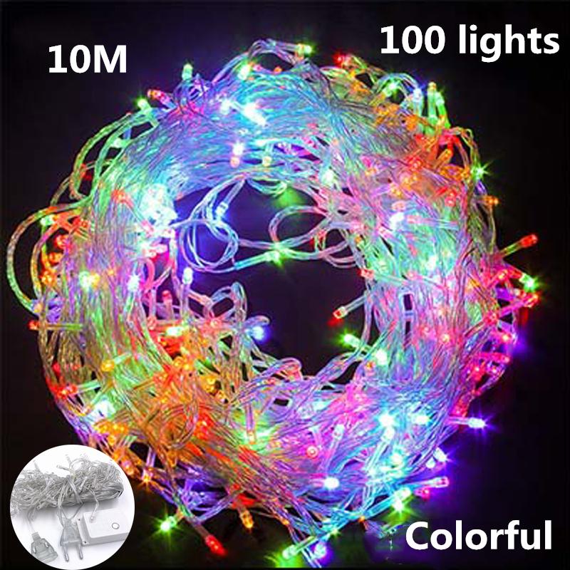 Наружные рождественские огни Светодиодные гирлянды Сказочный свет Праздничные огни Освещение елочной гирлянды