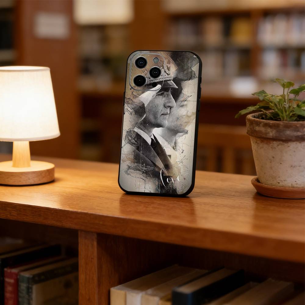 Чехол для телефона Мохаммад Реза Пехлеви Для iPhone 17,16,15,14,13,12,11 Plus,Pro Max,XS,Мягкий силиконовый черный чехол