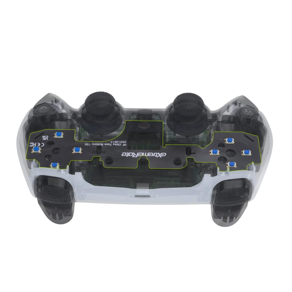 EXtremeRate Face Clicky Kit V2 для контроллера PS5 Custom Tactile Dpad Action Mouse Click Kit для контроллера PS5 BDM-010 и BDM-020, кнопки,