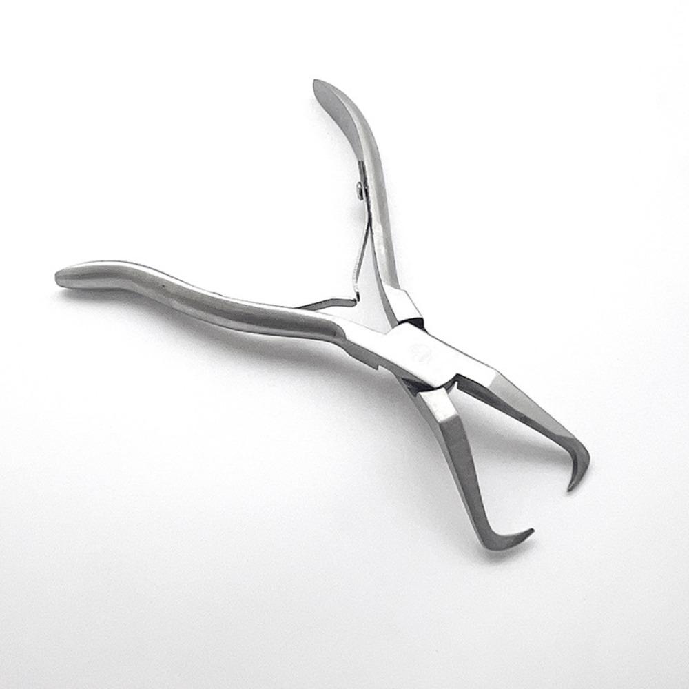 Зажим для наращивания волос Fusion Glue Bond, противоскользящий зажим из нержавеющей стали для микроколец