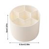 Mini Desktop Storage Box Rotating Stationery Storage Rack Simple Makeup Brush Holder  for Home