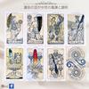 Tarot Cards Tarot Fortune Telling Medieval Feathers Japanese Instruction Manual Included I.I.J [The Tarot] [Genuine]