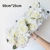 Handmade Rose Artificial Bouquets, Wedding Aisle/arch Silk Floral Rows, Faux Flower Walls Artificial Flower Arrangement